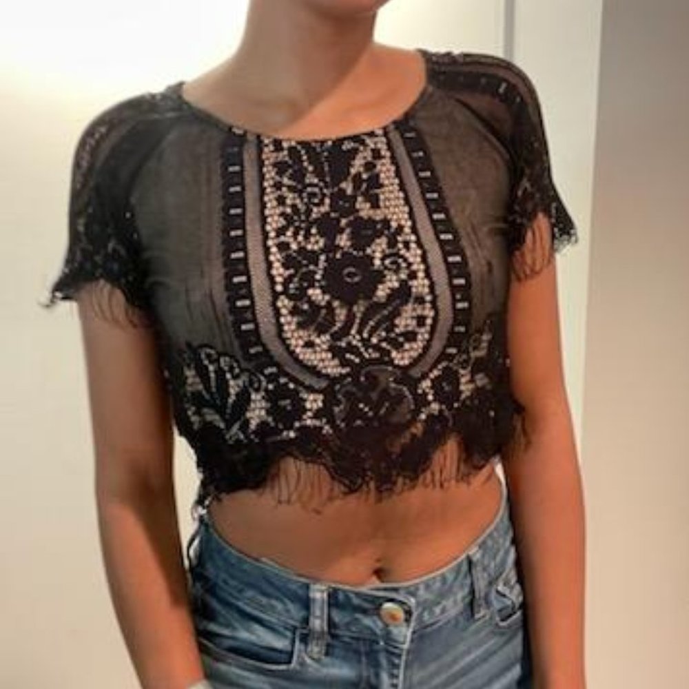 Lace Crop Top